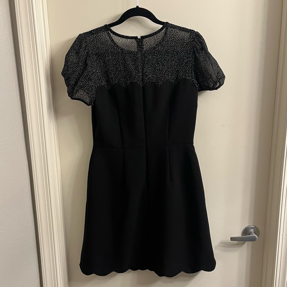 Gal Meets Glam Rhiannon Black Mini Dress Size US 6 - Picture 6 of 12